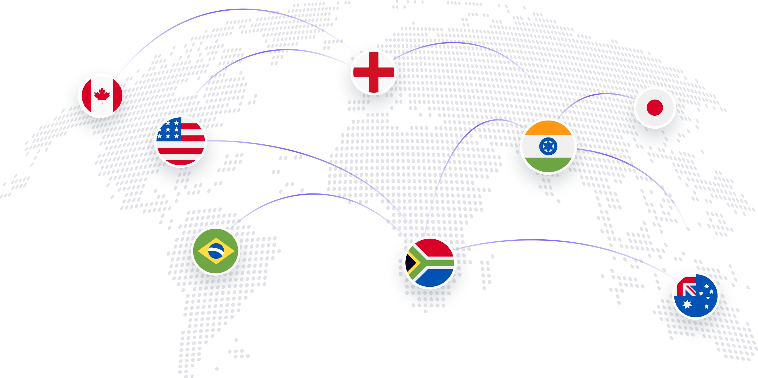 We’re **available in** over 100+ countries